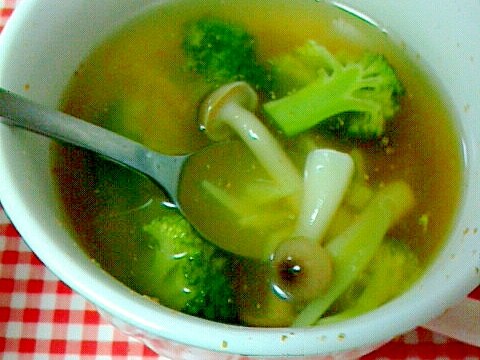 【うま塩】レンジで簡単！酸辣湯風きのこスープ